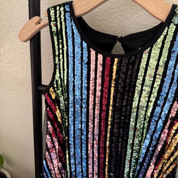 BCBG Multicolor Sequin Mini Dress - Picture 2 of 5